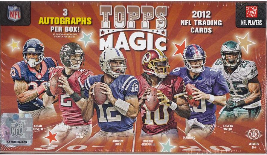 2012 Topps Magic Football Hobby Box | MVP Sports Cards