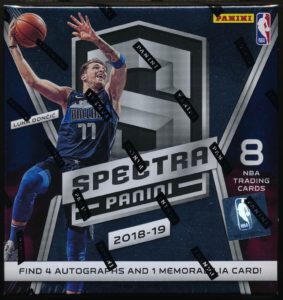2018-19 Panini Spectra Basketball Hobby Box