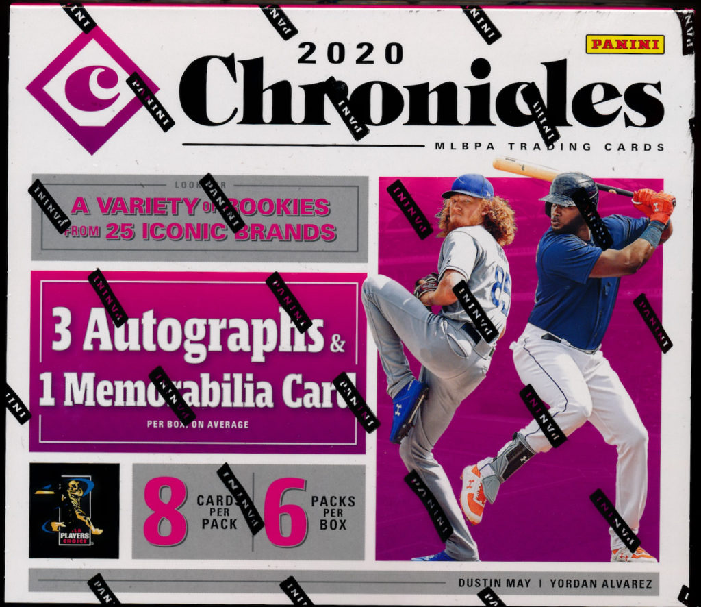 8 Panini Chronicles Baseball Hobby Box   MVP Sports Cards