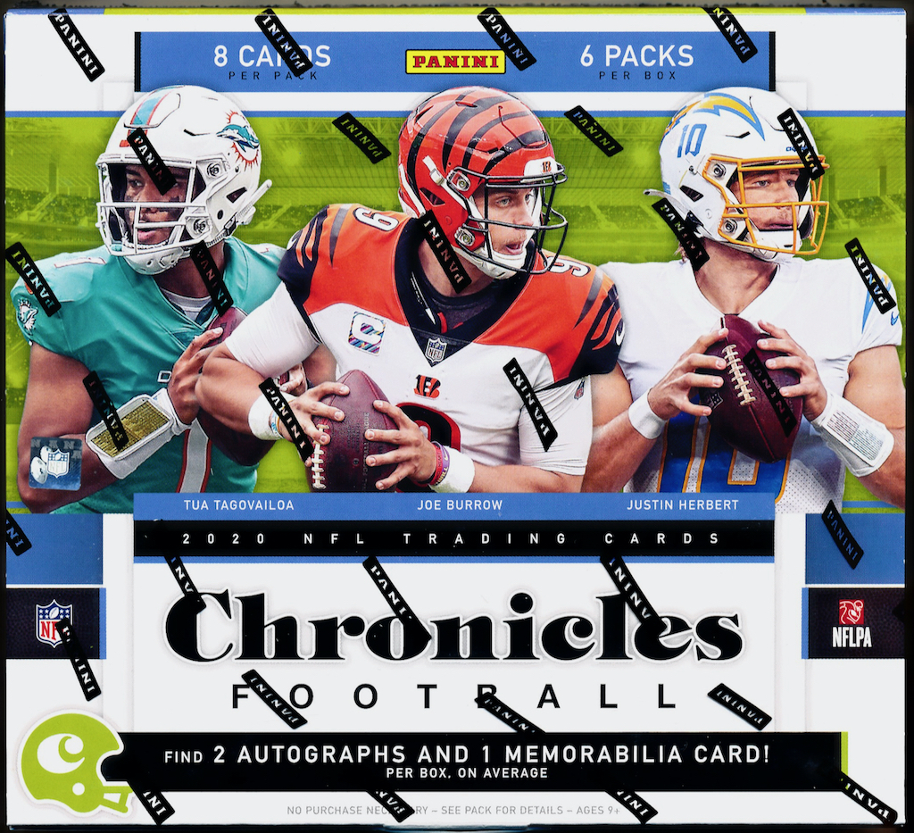 2020 Panini Chronicles Football Hobby Box MVP Sports Cards