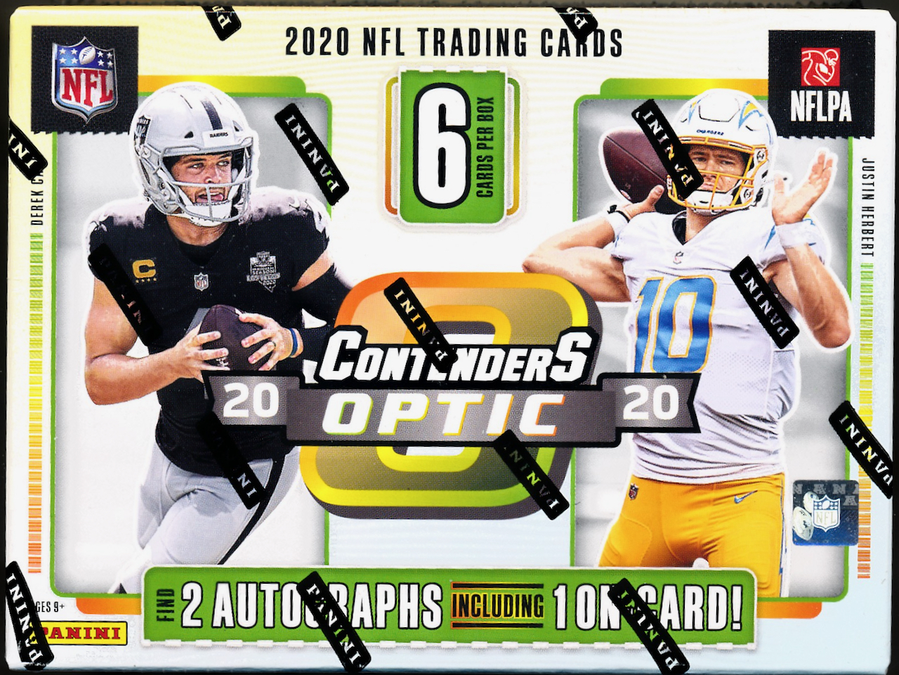 2020 Panini Contenders Optic Football Hobby Box MVP Sports Cards