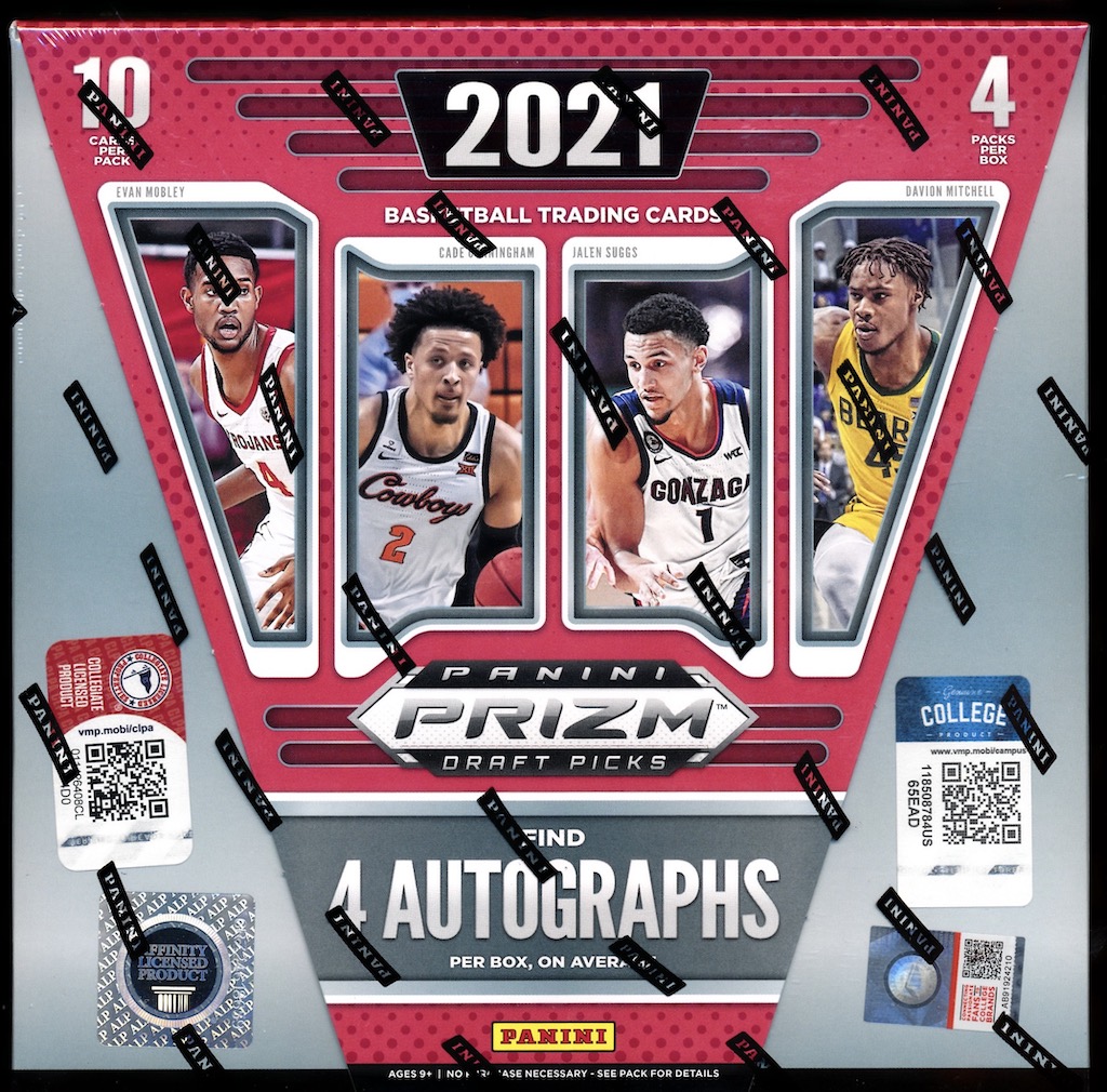 2021-22 Panini Prizm Draft Picks Basketball Hobby Box