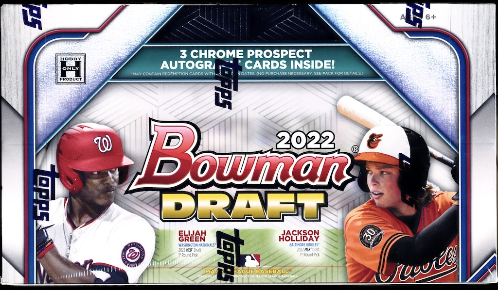 2022 Bowman Draft Jumbo Baseball Box