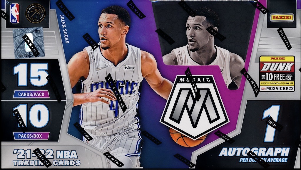 2021-22 Panini Mosaic Basketball Hobby Box | MVP Sports Cards