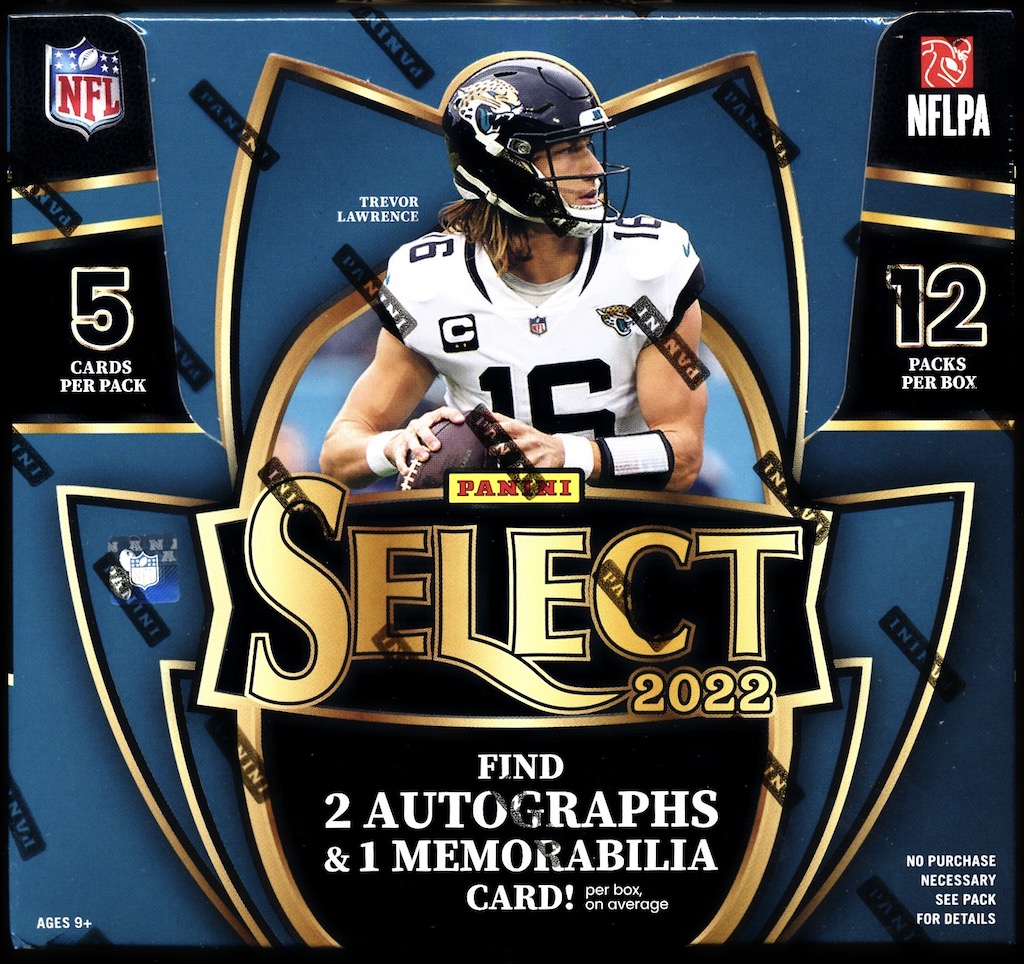 2022 Panini Select Football Hobby Box