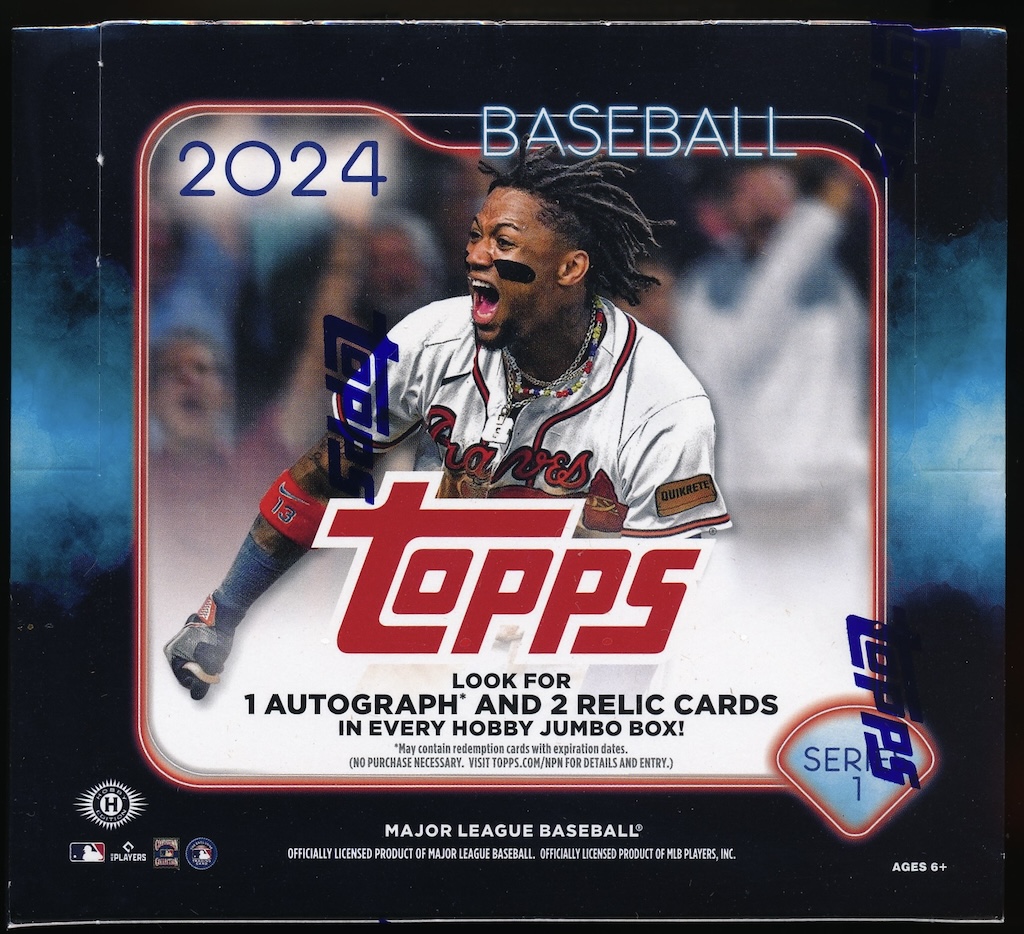 2024 Topps Series 1 Jumbo Baseball Box MVP Sports Cards