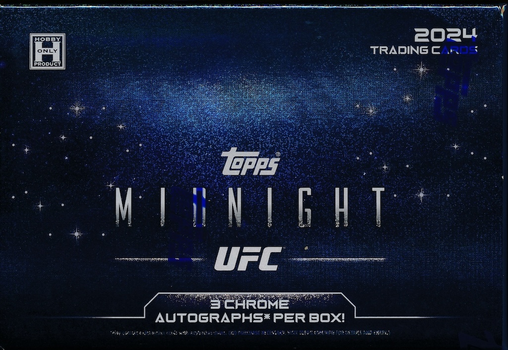 2024 Topps Midnight UFC Hobby Box MVP Sports Cards