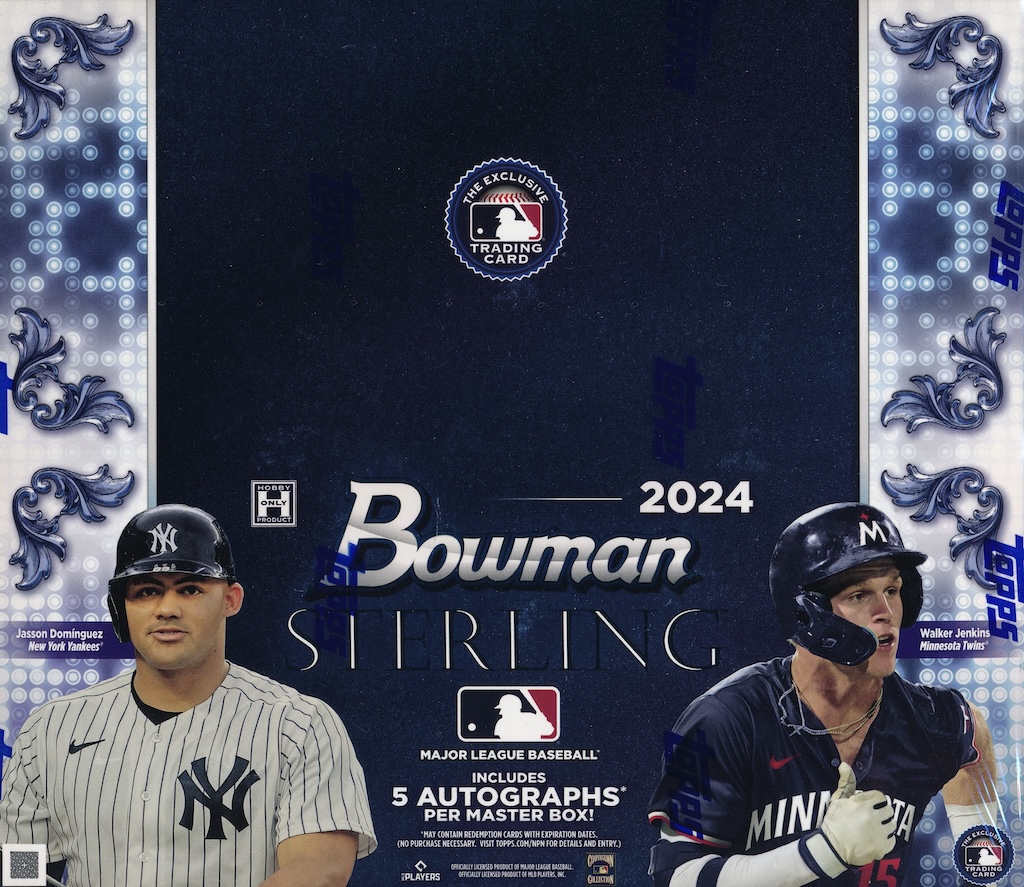 2024 Bowman Sterling Baseball Hobby Box Wednesday Release MVP